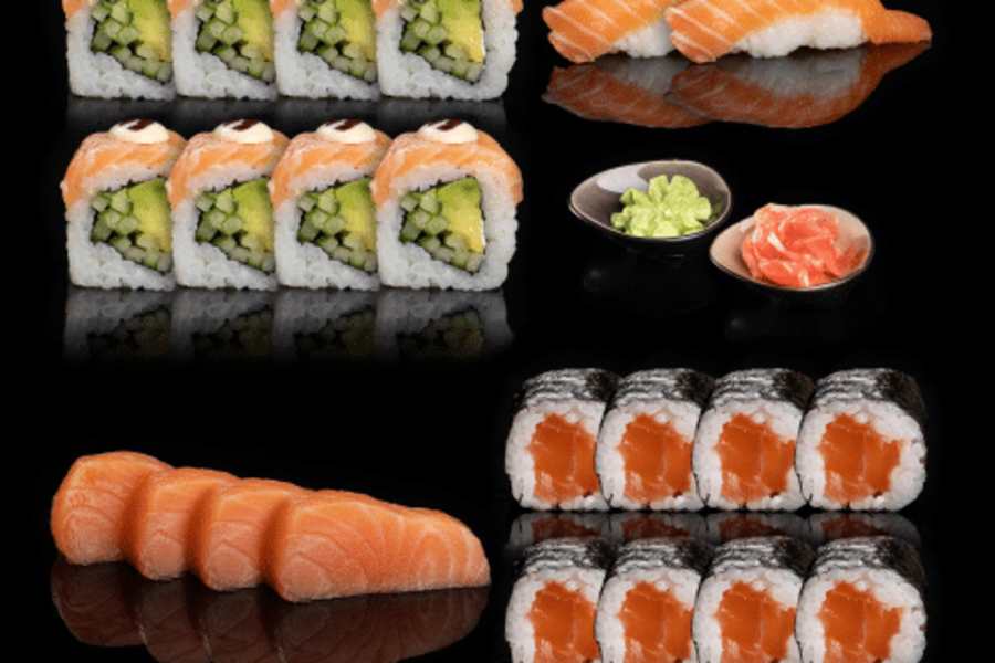 Bento Salmon (22 Stück)