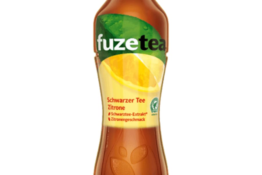 Fuze Tea Schwarzer Tee Zitrone 0,4l (EINWEG)