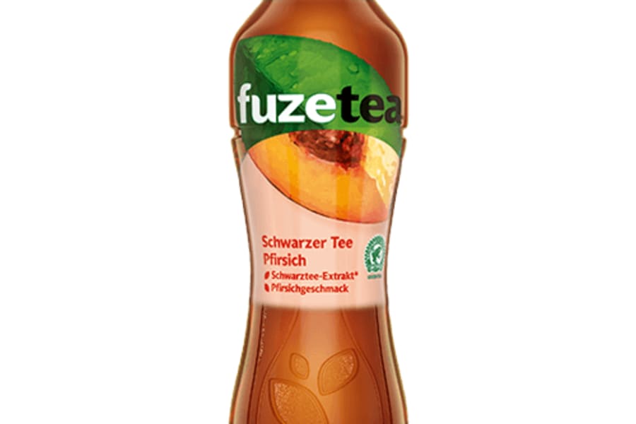 Fuze Tea Schwarzer Tee Pfirsich 0,4l (EINWEG)