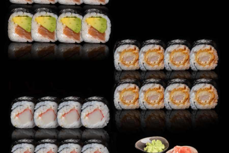 Maki Platte (24 Stück)